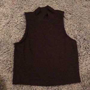 Super cute black crop top